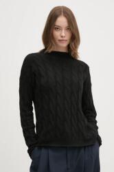 Benetton gyapjúkeverék pulóver - fekete L - answear - 26 990 Ft