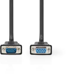 Nedis CCGP59100BK20 VGA hosszabbító kábel, 2.00 m, 1280x800, fekete