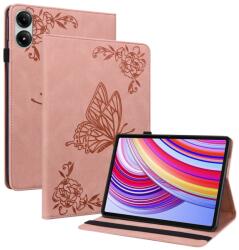  ART BUTTERFLY Husă rabatabilă pentru Xiaomi Redmi Pad Pro / Pad Pro 5G roz