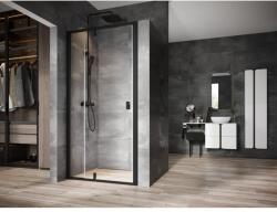 RAVAK Nexty NDOP2-110 zuhanyajtó fekete+transparent (03OD0300Z1) - groszmann