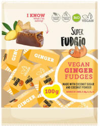 Super fudgio bio vegán karamella gyömbéres 100 g - perfectlife