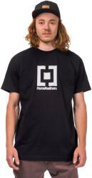 Horsefeathers BASE T-SHIRT Negru, Alb S (SM949A)
