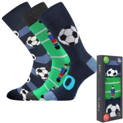 Fuski BOMA s. r. o Șosete din bumbac cu model - 3 perechi - Fotbal | 39-42 (115553)