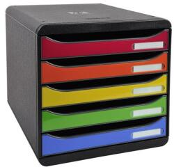 Exacompta Irattároló, műanyag, 5 fiókos, EXACOMPTA Big-Box Plus Iderama (3097298D) - fodicoaruhaz