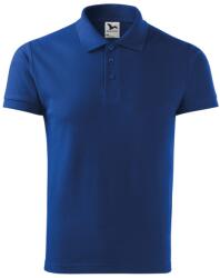 MALFINI Tricou polo bărbați Cotton Heavy - Albastru regal | M (2150514)