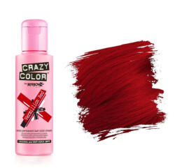 Crazy Color Hajszínező krém 40 Vermillon Red 100 ml