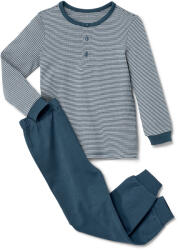 Tchibo - Gyerek interlock pizsama - uniszex - méret 122/128 - kék/csíkos
