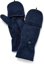 Tchibo - Lehajtható kötött polárkesztyű - uniszex - méret 7, 5 - kék