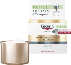 Eucerin Hyaluron-Filler+Elasticity Bőrtömörséget Regeneráló Éjszakai Arckrém öko-utántöltő 50 ml - idealisbor