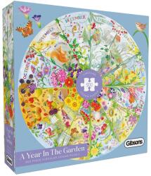 Gibsons - Egy év a kertben 500 darabos kirakó (G3705)