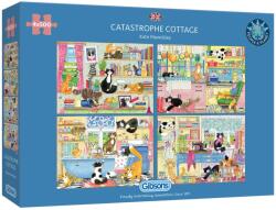 Gibsons - Macskatasztrófák - 4x500 500 darabos kirakó (G5062)