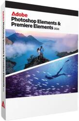 Adobe Photoshop + Premiere Elements 2026 (Windows/Mac)
