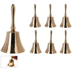 Mondex Karácsonyi fém csengő - többféle 11x5, 5 cm - arany színű (IMO-CHH-HV427275-SW)