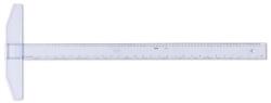 Aristo T-Vonalzó ARISTO fix fejjel 75 cm víztiszta (GEO23177) - irodaszerwebaruhaz