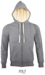 SOL'S SO00584 SOL'S SHERPA - UNISEX ZIPPED JACKET WITH SHERPA" LINING (so00584gm-xl)