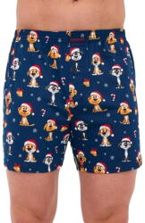 Cornette Boxeri bărbați CORNETTE 016/20 DOGS albastru închis: 4XL (32650 4XL)