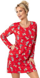 Donna Cămașă de noapte DONNA BEAR roșu: S (32637 S)