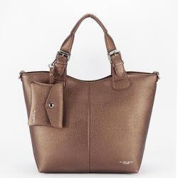 Flora&Co Paris Geanta bronz FloraCo Paris F7143 12 (F7143MARRONMETALISEE)