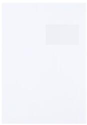 Bluering Boríték TC/4 szilikonos bélésnyomott jobb ablak 50x100mm ablak jobb oldalról 20mm felülről 52mm Bluering® fehér - irodamarket