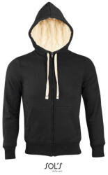 SOL'S SO00584 SOL'S SHERPA - UNISEX ZIPPED JACKET WITH SHERPA" LINING (so00584bl-l)