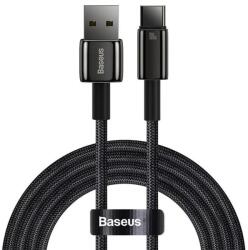 Baseus Cablu Baseus Tungsten Gold USB to USB C 100w 1m