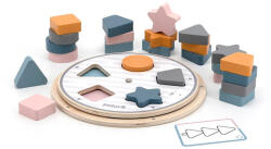 Viga Toys Fa puzzle Viga formák és színek