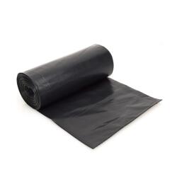 Szemeteszsák 135 liter 70 x 110 cm 10 db/tekercs fekete - irodamarket