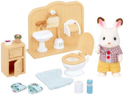 EPOCH Sylvanian Families Set de frați Iepurași de Ciocolată (baie) (5015) Figurina