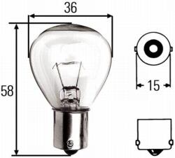 HELLA Bec, girofar HELLA 8GA 002 074-121 (8GA 002 074-121) - centralcar