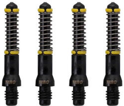 Cuesoul Darts Darts rugós szár Cuesoul TERO AK7, fekete, A, 25mm