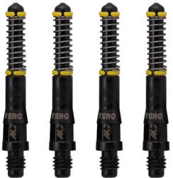 Cuesoul Darts Darts rugós szár Cuesoul TERO AK7, fekete, B, 32mm