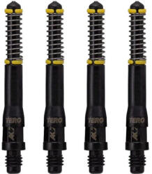 Winmau Darts rugós szár Cuesoul TERO AK7, fekete, D, 37mm