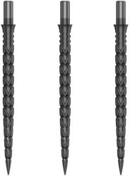 Cuesoul Darts Darts fémhegy Cuesoul Touch Point II V Cuts fémes szürke, 37mm