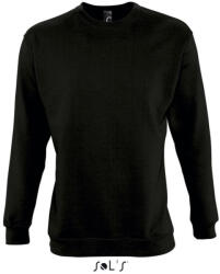 SOL'S Férfi kereknyakú pulóver, SOL'S SO13250, Black-L (so13250bl-l)