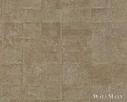 AS Creation Stories of Life 39671-1 arany kockás grafikai tapéta (39671-1)