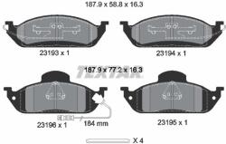 TEXTAR Fékbetét készlet TEXTAR 2319303 for MERCEDES-BENZ (2319303)