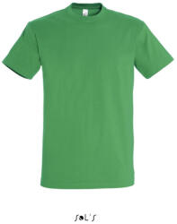 SOL'S Férfi IMPERIAL környakas rövid ujjú pamut póló, SOL'S SO11500, Kelly Green-XL (so11500kl-xl)
