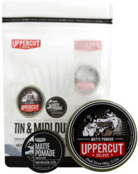 Uppercut Deluxe Matt Pomade - matt pomádé - duo kit 30+100g (upp-mattduokit)
