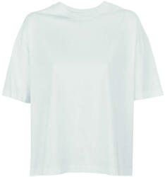 SOL'S Női BOXY organikus, széles fazonú rövid ujjú póló, SOL'S SO03807, White-XS (so03807wh-xs)