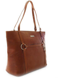 ARWEL barna női bőr kézitáska