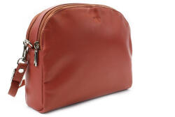 ARWEL sötétrózsaszín bőr cipzáras kézitáska