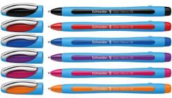 Schneider Golyóstoll készlet, 0, 7 mm, kupakos, SCHNEIDER "Slider Memo XB", vegyes színek - 6db (TSCMEMV6)