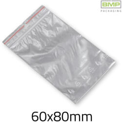  Simítózáras tasak 60x80 mm 40mic