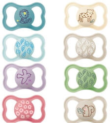 MAM Játszócumi Supreme, dupla, megújult! szilikon lapított (méret: 3) 16+ hó (2 db/cs) (jcmsd3u)