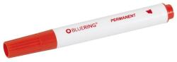 BLUERING Alkoholos marker 1-4mm, vágott végű Bluering® piros
