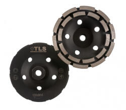  TLS DOUBLE ROW gyémánt betoncsiszoló-csiszolótárcsa kétsoros d125xM14 mm