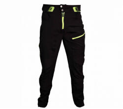 HAVEN Hosszú kerékpáros nadrág kantár nélkül - SINGLETRAIL LONG - zöld/fekete - holokolo - 24 290 Ft