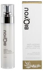 Bio2You ránctalanító éjszakai natúr arckrém hialuron savval - 50 ml
