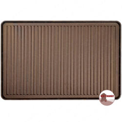 Kályhaház Kétoldalas Öntöttvas Grill-lap 60x40 cm - Magyar Nagy méretű Téglalap Sütőlap