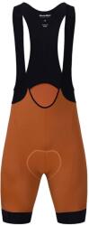 HOLOKOLO Rövid kerékpáros nadrág kantárral - ELITE - barna/fekete